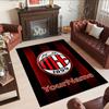 Ac Milan Customizable Name Floor Rug Office Rug Suitable for Bedrooms Balcony Foyer Kitchen Anti-slip Rug Office home decor