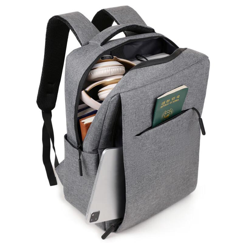 Men s Business Travel Canvas Backpack