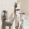 Suction Cup Style Towel Holder Wall-Mounted Towel Bar Towel Storage Rack  Apartment