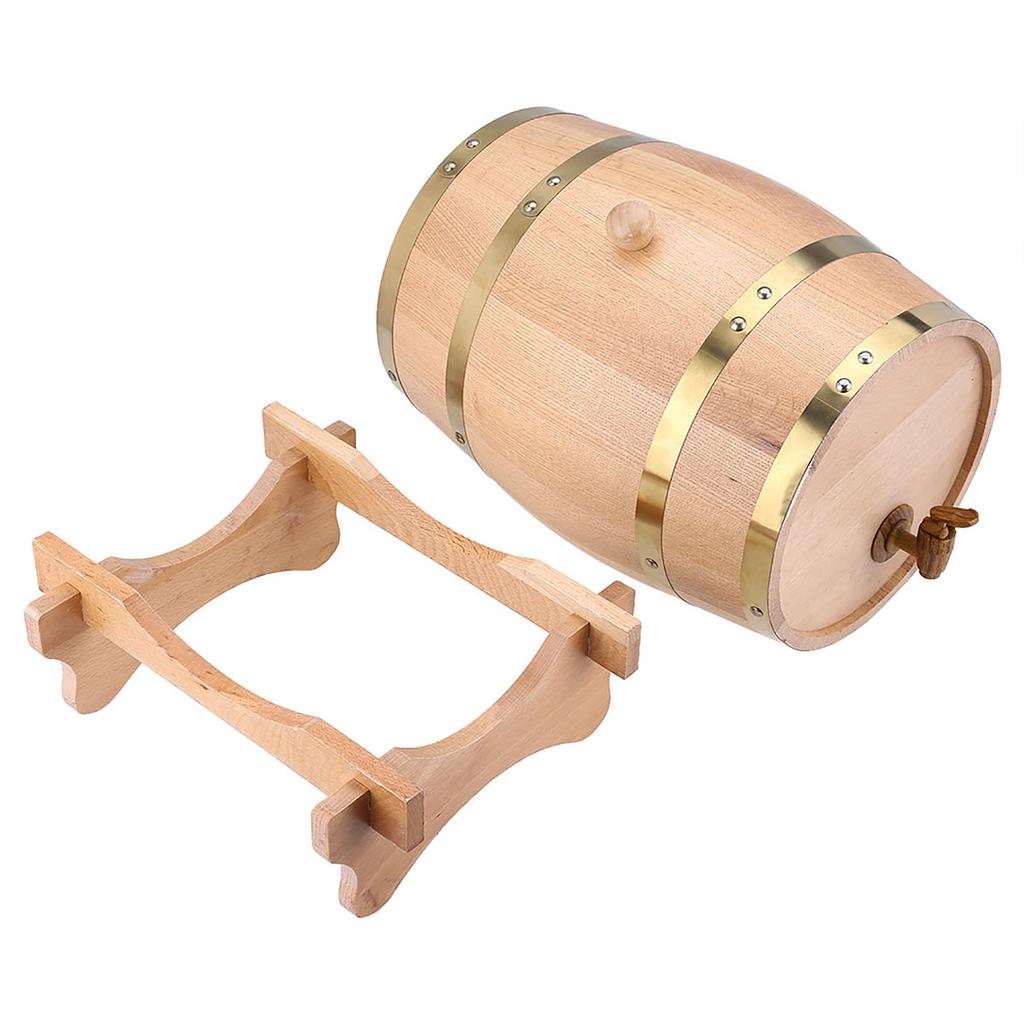 Botte di legno di quercia d'epoca per vino, birra, whisky, rum, porto