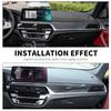 For BMW 5 Series G30 G38 17-23 6 Series GT G32 17-24 Real Carbon Fiber Car Dashboard Panel Decoration Car Accessories 2 pcs
