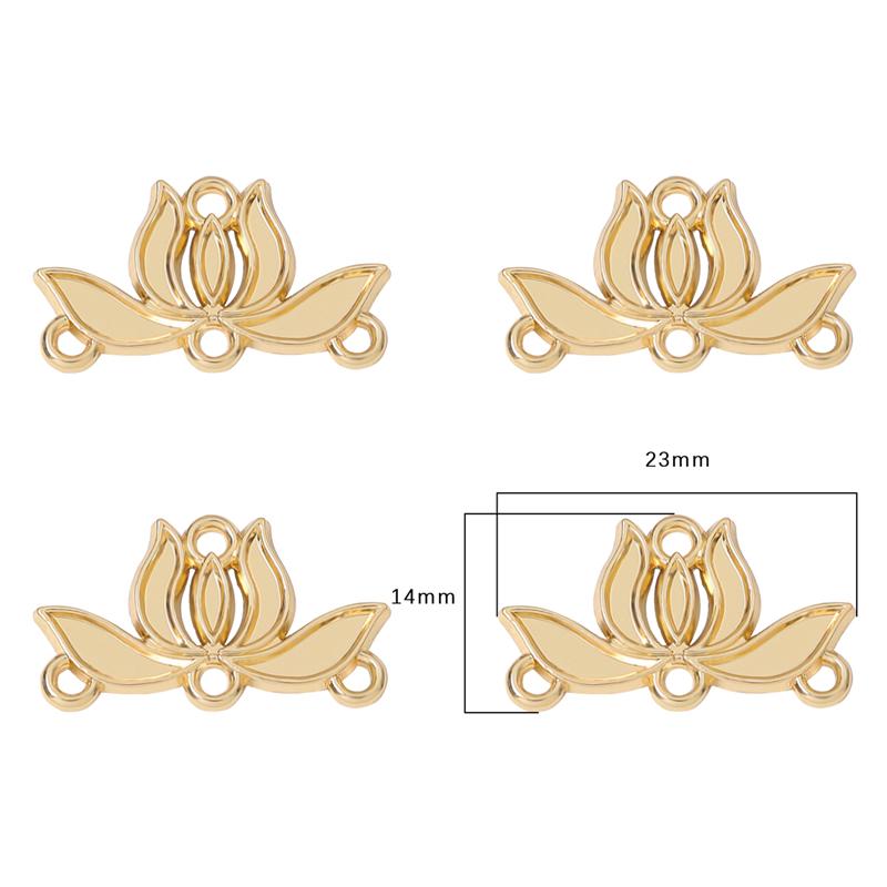 Copper Alloy Charm Pendants for Earrings Necklace DIY Jewelry Making Accessories