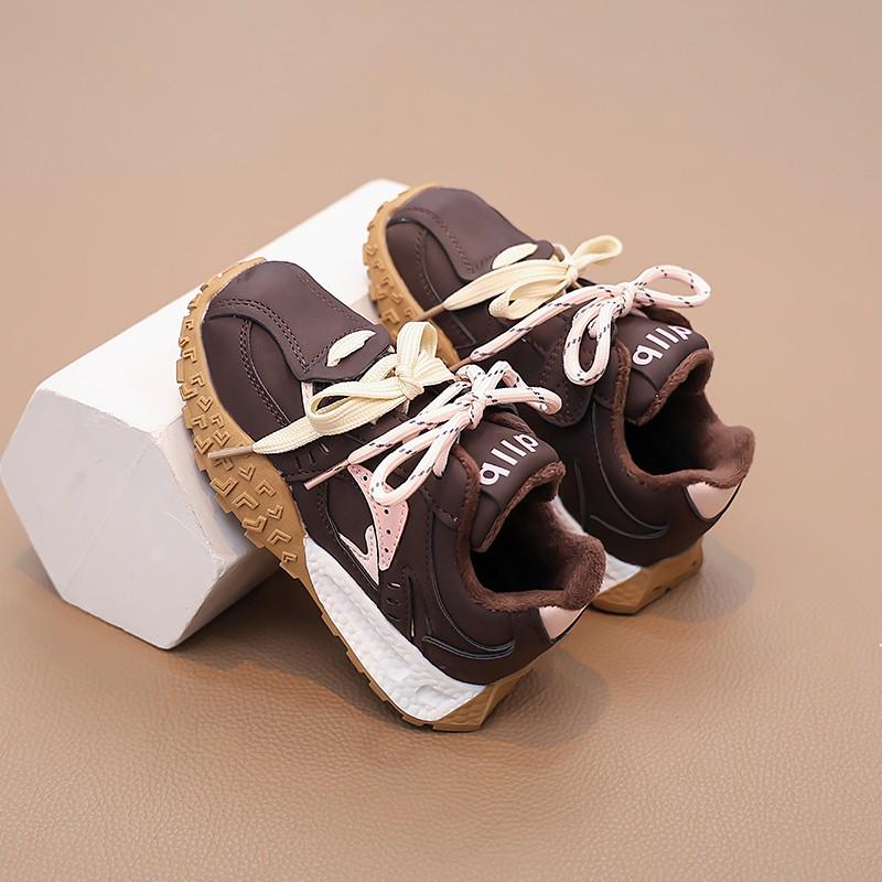 

2025 Осінь/Зима Ретро Дитячі Повсякденні Спортивні Кросівки на Підошві-Дур яні Size 26 (16.2cm)