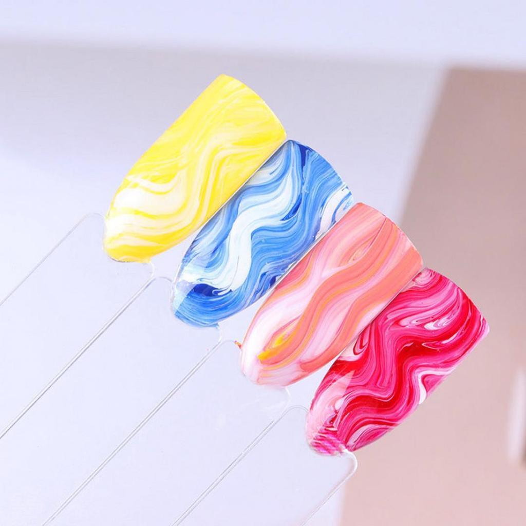 UV Gel Gradient Painting Pen Drawing Brush Plastic Handle Manicure Nail Art Tool