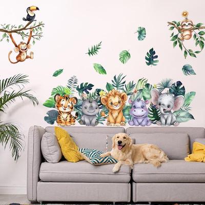 Autocolante de Perete cu Animale Drăguțe de Pădure Pentru Camerele Copiilor Copii Băieți Fete Cameră Bebeluși Decorare Grădiniță Vinil