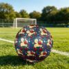 1pc Ladybugs Flowers Theme Soccer Ball Football, Size 5, Lightweight PVC, Outdoor Training Soccer Ball,Sports Gift T61425