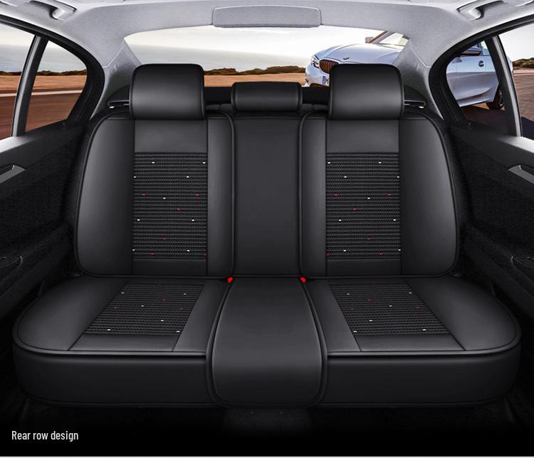 Ice Silk 4-Season Car Seat Cushion Universal Fit