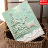 Christmas Pearl Painting Kit Handmade DIY Home Decoration Painting Deer Tree Snowflake Elements