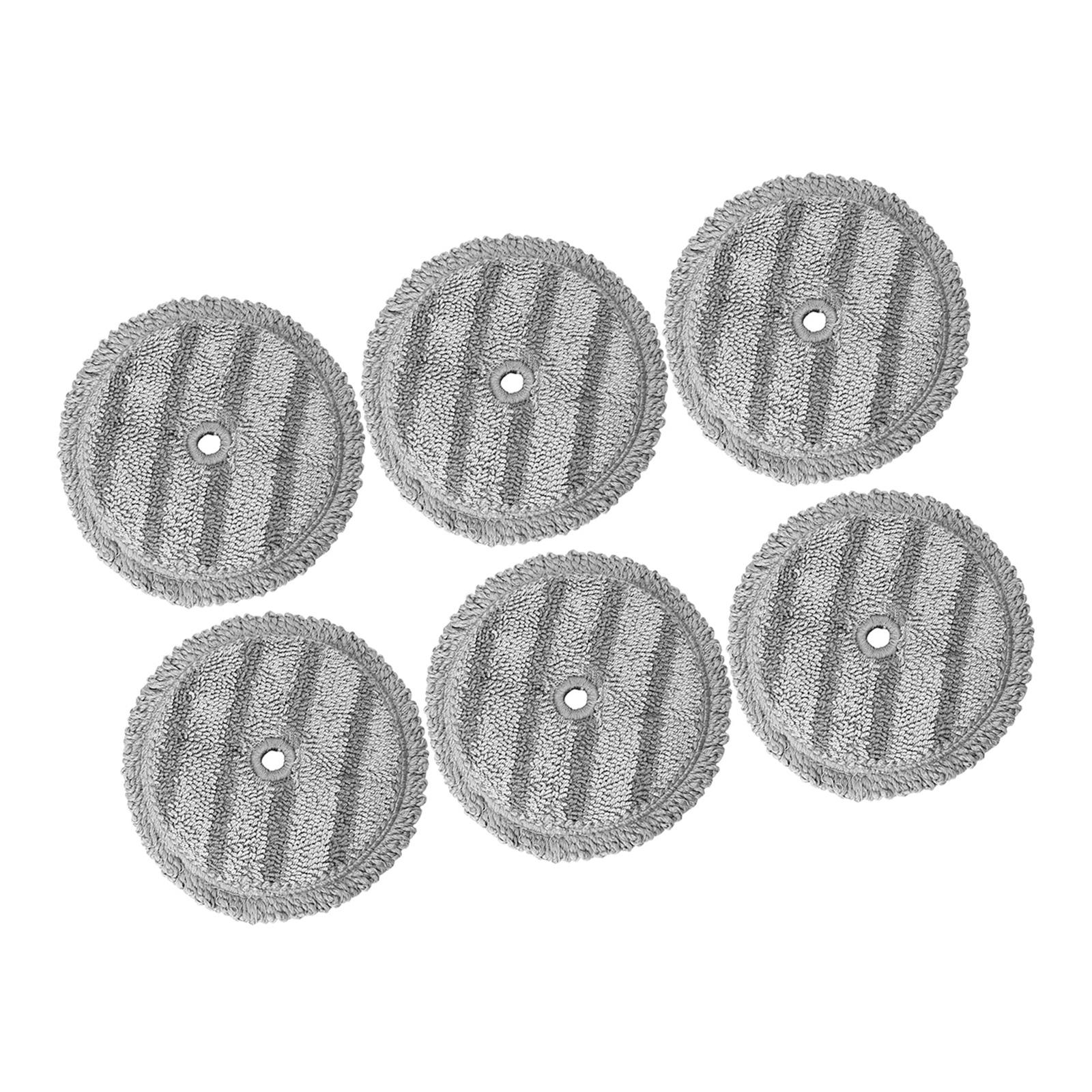 

6Pcs Mop Cloth Vacuum Cleaner Accessories for A9/A9T/A9K/A9+ Washable and Reusable Mop Pads Sweeping Accessories 1