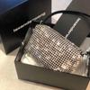 2024 Trendige Strass Diamant Schulter- und Umhängetasche für Influencer