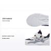 Kinder Synthetikleder Mesh Mode Vielseitig Leicht Abriebfest Niedrig geschnitten Laufschuhe Kinder Sneaker Blau Weiß A22449970-1