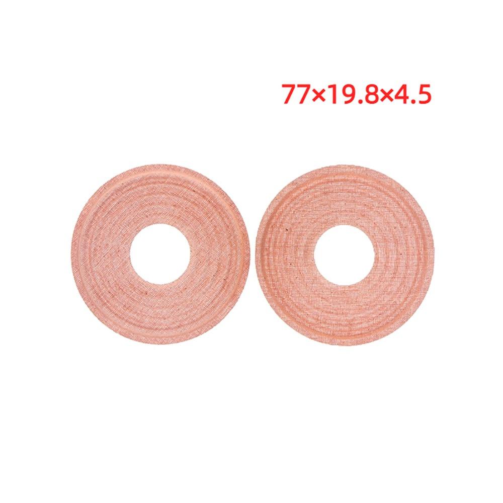 

2Pcs New Elastic Wave Spider Damper Gasket Fiber Cloth Subwoofer Woofer Voice Coil Gasket Repair Bass Loudspeaker Spider Gasket