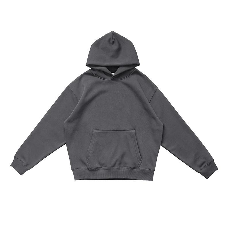 UNF 500G Heavyweight Fleece-Lined Hooded Pullover Sweatshirt for Men and Women, Ideal for Autumn and Winter