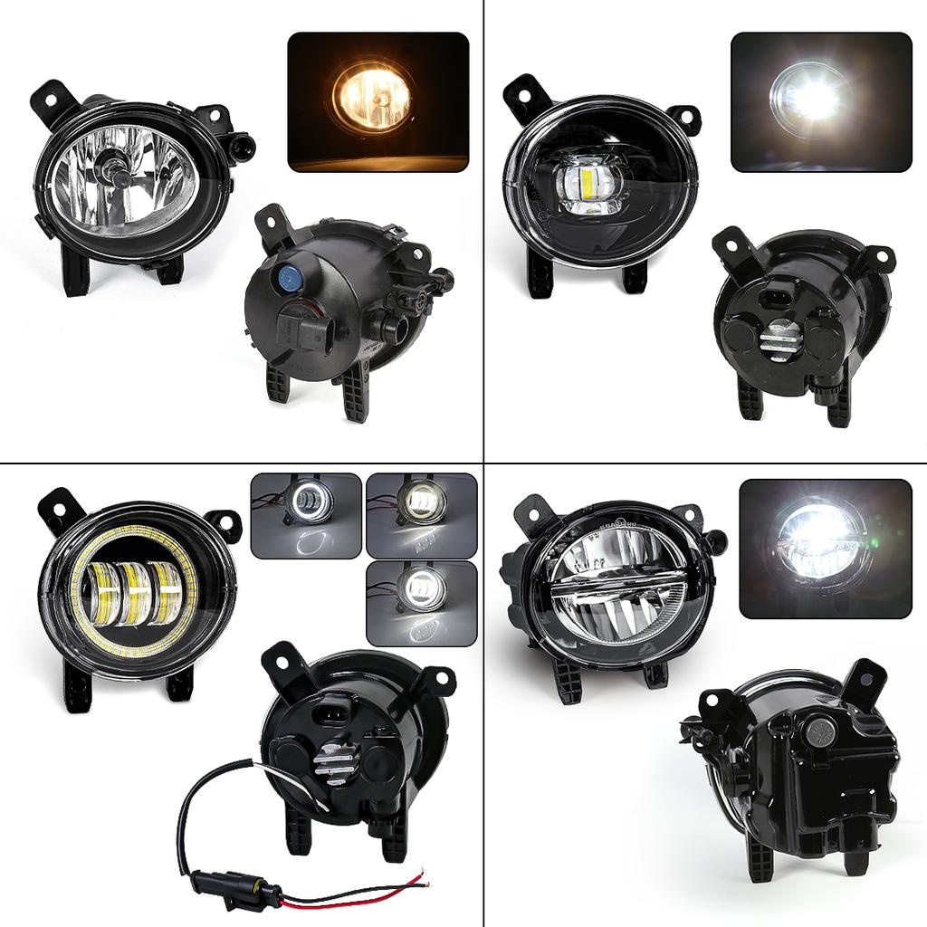 63177315559 63177315560 For BMW F20 F21 F22 F23 F30 F31 F32 F34 GT F35 LCI Car Fog Lamp LED Front Bumper Driving Lights DRL 12V
