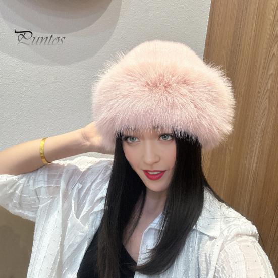 Chapeau Bob En Fausse Fourrure Pour Femme - Chapka Élégante Hiver - Taille Unique Réglable (56-58 Cm)