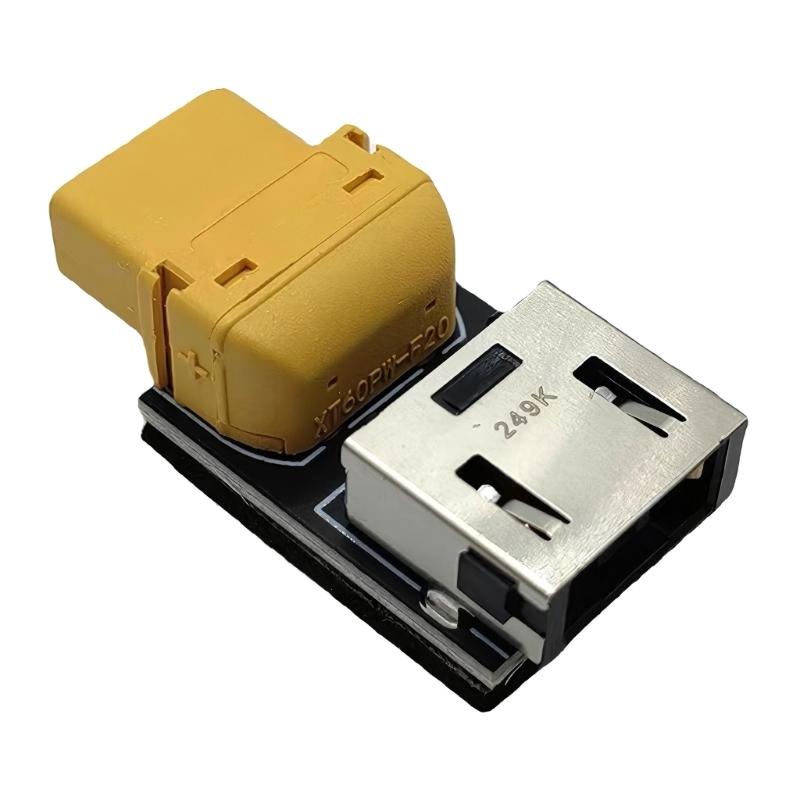 

Quick Installation Square Port to XT60 Female Connector Replacement for Remote Battery Power Solar Accessories 1