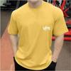 New Summer Large Cotton T-shirt Men's T-shirt Sportswear Casual T-shirt Street Wear Half Sleeve T-shirt