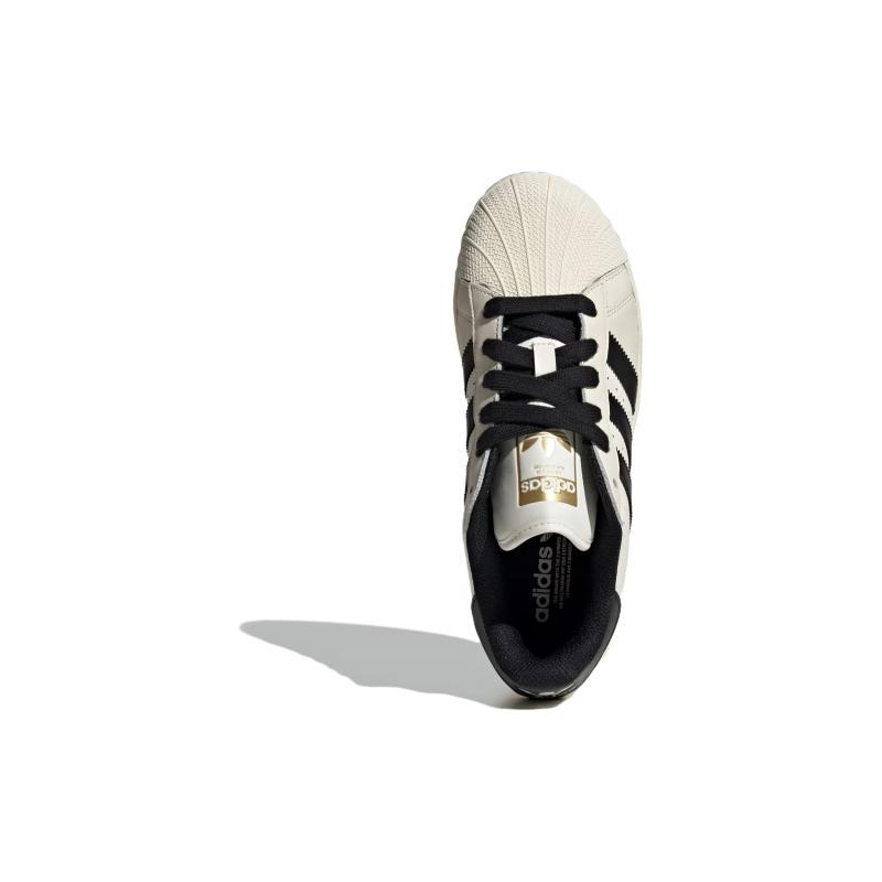 Adidas Superstar Xlg Creme Weiß Schwarz Gummi Damen Sneaker ID5698