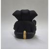 Black Terracotta Appu Ganesha with Gold Color Work for Car Dashboard Home Decor Gifting Diwali Birthday Festivals