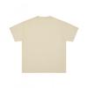 Unisex Vintage Earth Angel Print Washed Cotton Tee Loose Fit Casual Short Sleeve T-Shirt Men Women