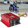 PolarLander Auto Power Subwoofer Amplifier Car Audio Stereo Amplifier Hi-Fi 12V 2CH USB Mini Digital for Motorcycle/Boat/MP3/MP4