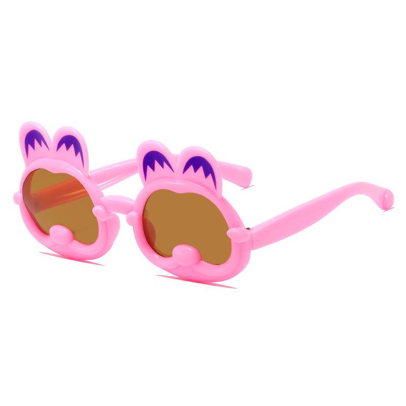 New fashion Korean version of children's sunglasses cute cartoon bunny glasses cute treasure travel sunglasses