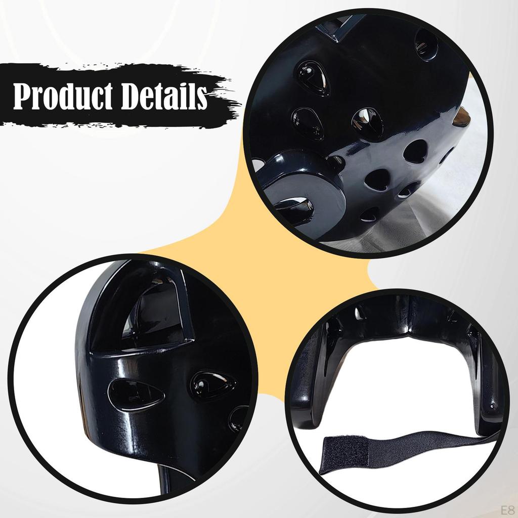 Boxing Head Guard, Versatile, Ventilated Competition Face Sparring Guard for Karate