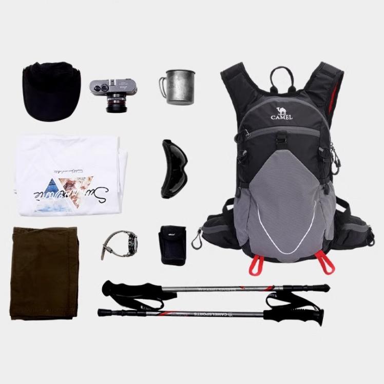 Camel Outdoor Hiking Backpack, Lightweight Running Sports Bag, Trail Running Cycling Travel Backpack, 3010F, Yellow