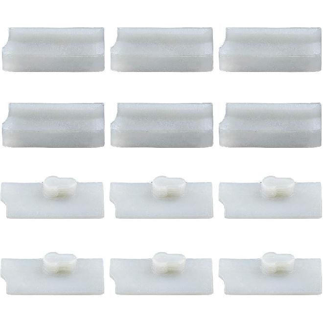 

12Pcs Sprocket Cover Bumper Strip for STIHL MS291 MS311 MS341 MS361 MS361C MS362 MS391 MS441 Chainsaw