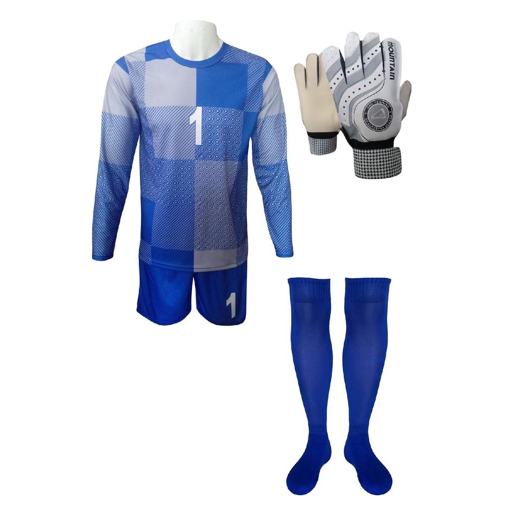 Soso Digital Torwarttrikot, Shorts, Socken, Torwarthandschuhe