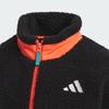 Adidas Sportswear Boa Lightweight Sports Faux Shearling Casual Loose Stand Collar Kids Jackets KC5337