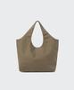 Musinsa Standard Canvas Rounded Tote Bag [Khaki Brown]