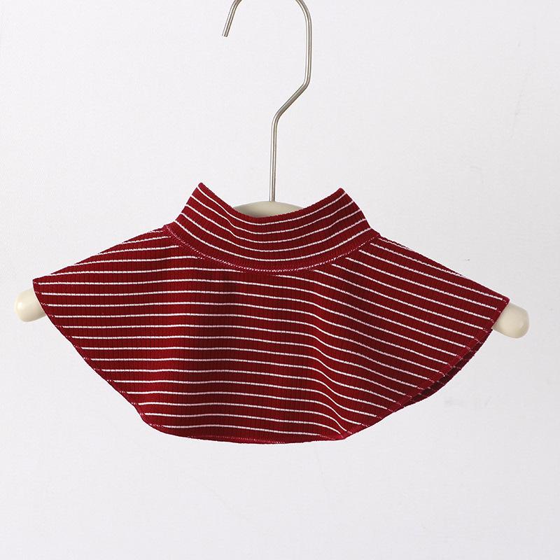 

Toddler s Convertible Collar Neck Warmer Autumn Soft Cotton Windproof Fleece Lined Scarf INS Sporty Fashion Unisex Baby Scarf S