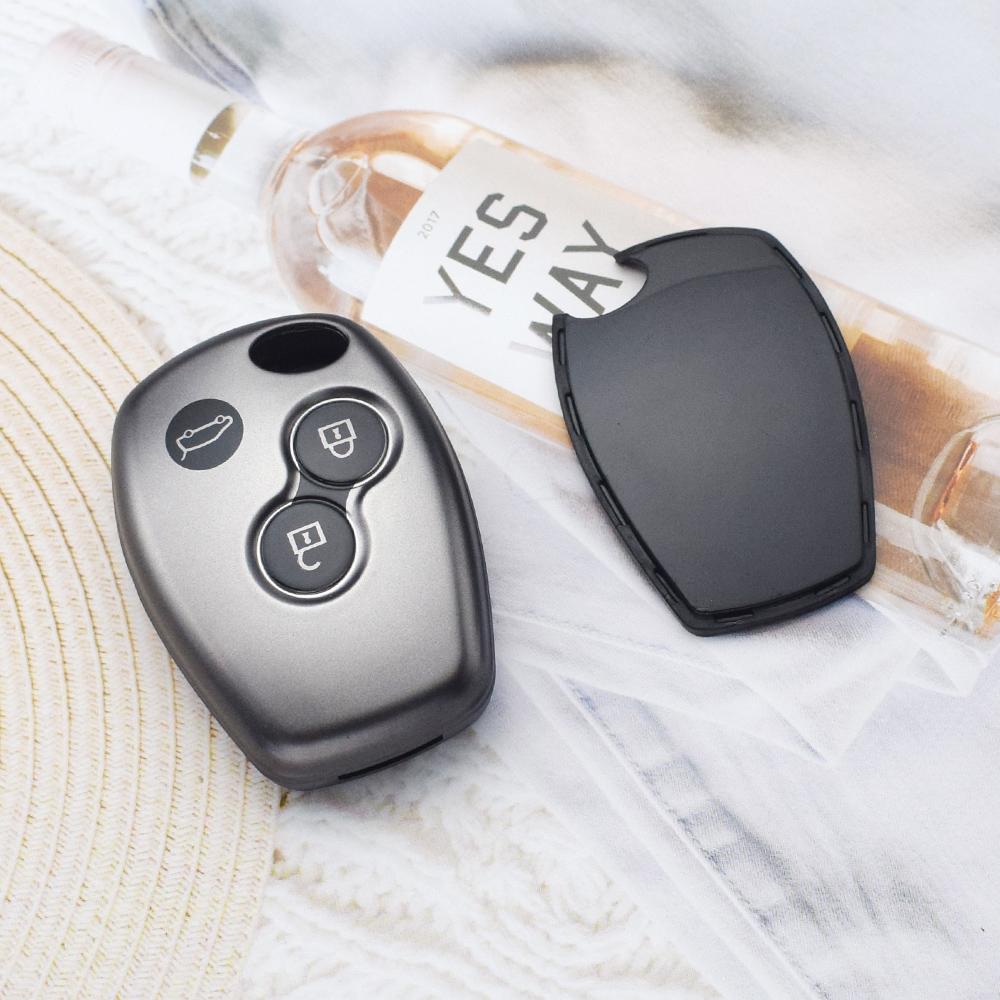 3 Buttons TPU Car Key Cover Case For Renault Dacia Modus Clio 3 Twingo Kangoo Auto Accessories