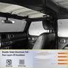 Side Window Sun Visor Front Rear Windshield Sunshading Board for Jeep Wrangler JL 2018- Interior Protective Accessories