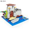 MOC Castle Building Block Assembly Military Weapon Fortress Figures Brick Compatible Army Construction Sence Model Toy Xmas Gift