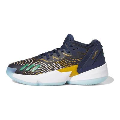 GİYMEK. Sayı 4 Utah Jazz Erkek Spor Ayakkabı Mavi Takım-Lacivert Takım-Yeşil GY6504