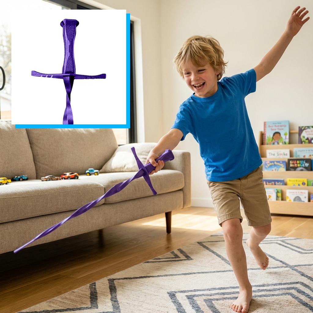 3D Printed Foldable Telescopic Sword- Extendable Transformation Toy & Display Piece, Unique Gift For Cosplay, Collectors, And Fans