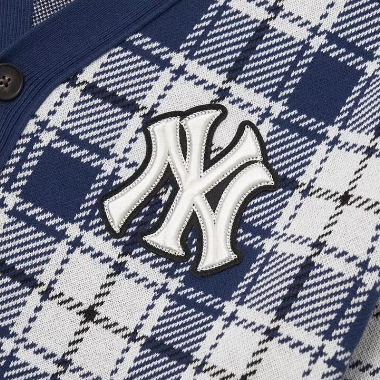 New MLB New York Yankees Knitwear Unisex Navy Blue 3AKC00121107-50NYL