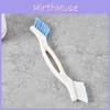 Bathroom Grout Tile Brush With Dual Head For Efficient Cleaning Home Maintenance