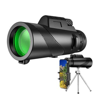 Zoom Powerful Monocular Telescope Phone Camera with Tripod Phone Clip Hunting Portable Outdoor Camping Binoculars