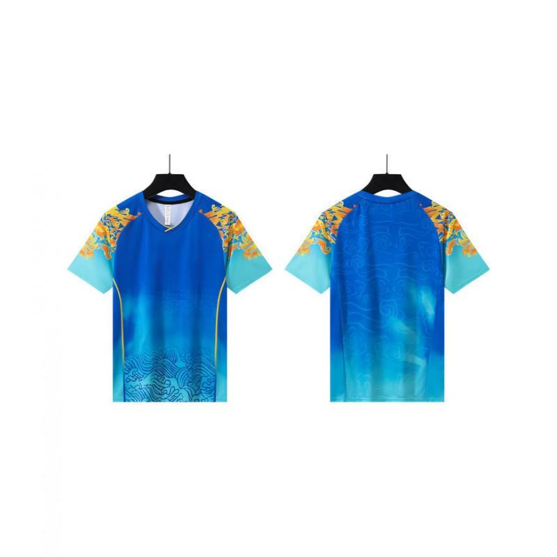 Customizable Unisex Badminton Table Tennis Volleyball Training Uniform Set Kids Adults Sportswear