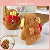 Cute Capybara Creative French Fries Plush Keychain Adorable Backpack Toy For Kids