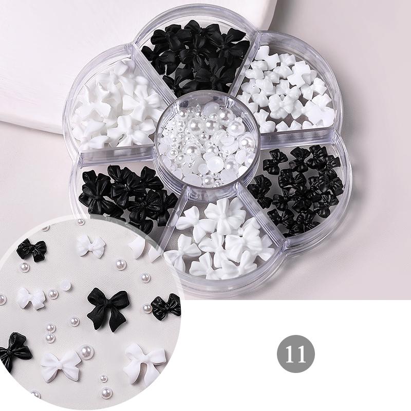 Mixed Color Nail Art Glitter Rhinestone Crystal Gems Jewelry Bead Manicure Decoration Accessories Nail Supplies For Professional