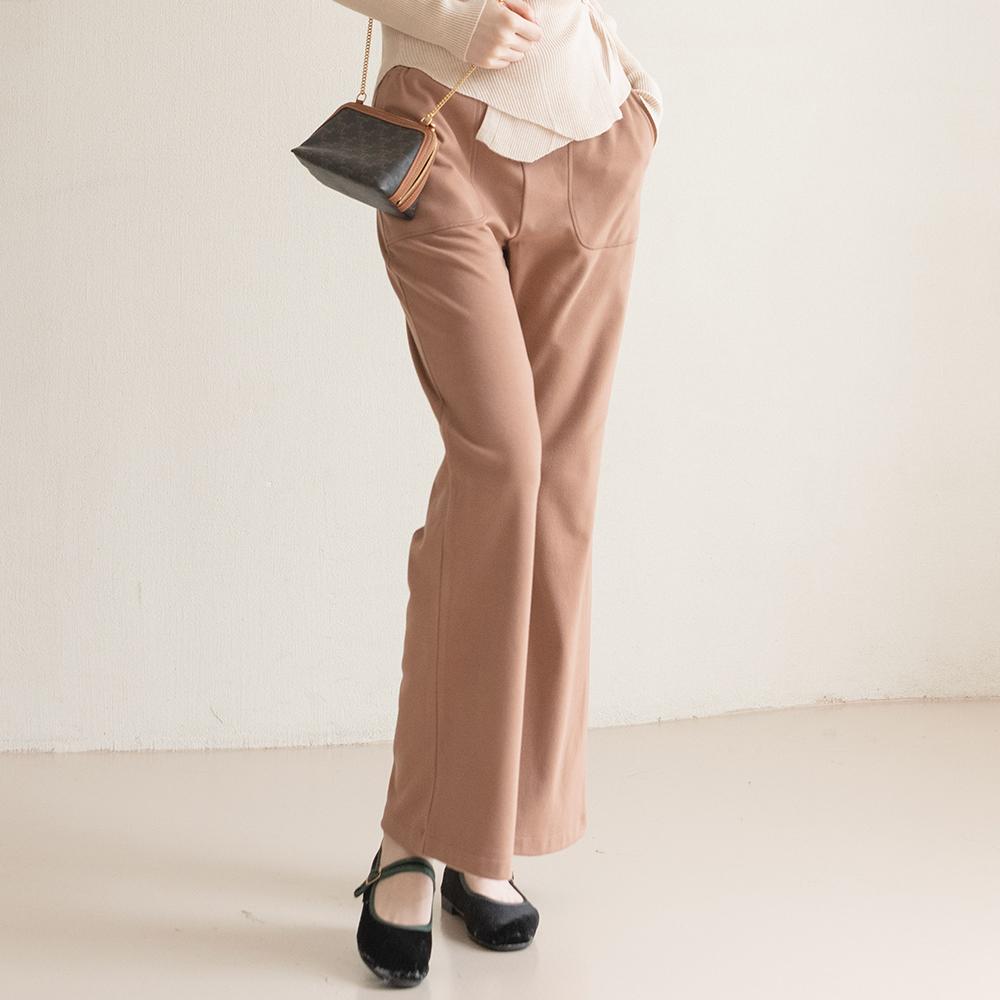 DURAN Soft Fleece Big Pocket Bootcut Slacks Dbf3W-9149 3 Colors