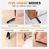 Multi-function Scribing Ruler Contour Gauge Scribe Compass Carpentry Graffiti Line Measuring Hand Tools Woodworking Construction