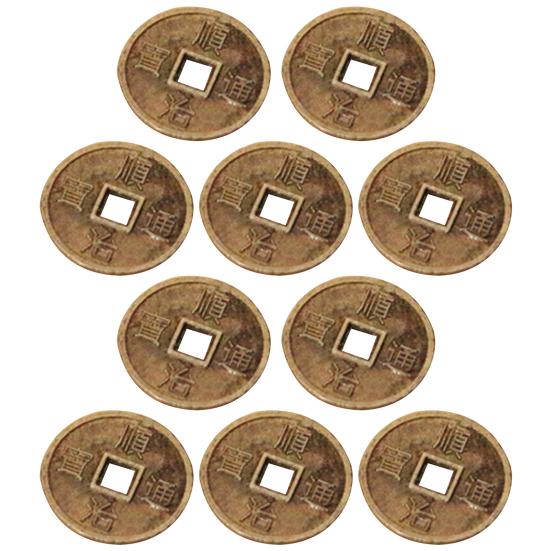10Pcs Dollhouse Golden Coins High Reduction Degree Shooting Props Simulated Creative Doll House Ingots for Household
