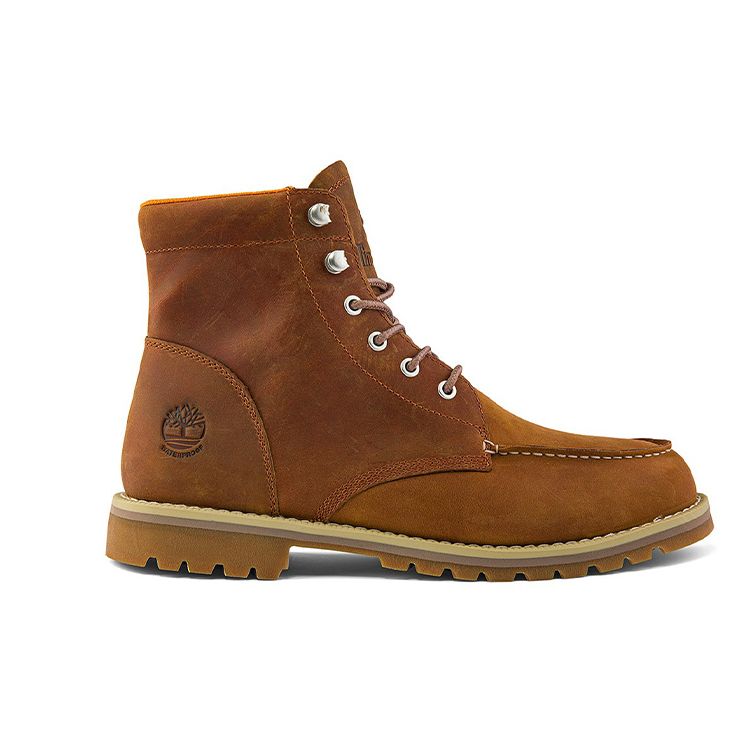 Timberland Redwood Falls Wasserdichte Langlebige Stoßdämpfende Mid-Calf Outdoor Stiefel Herrenstiefel Rost A2EDRW