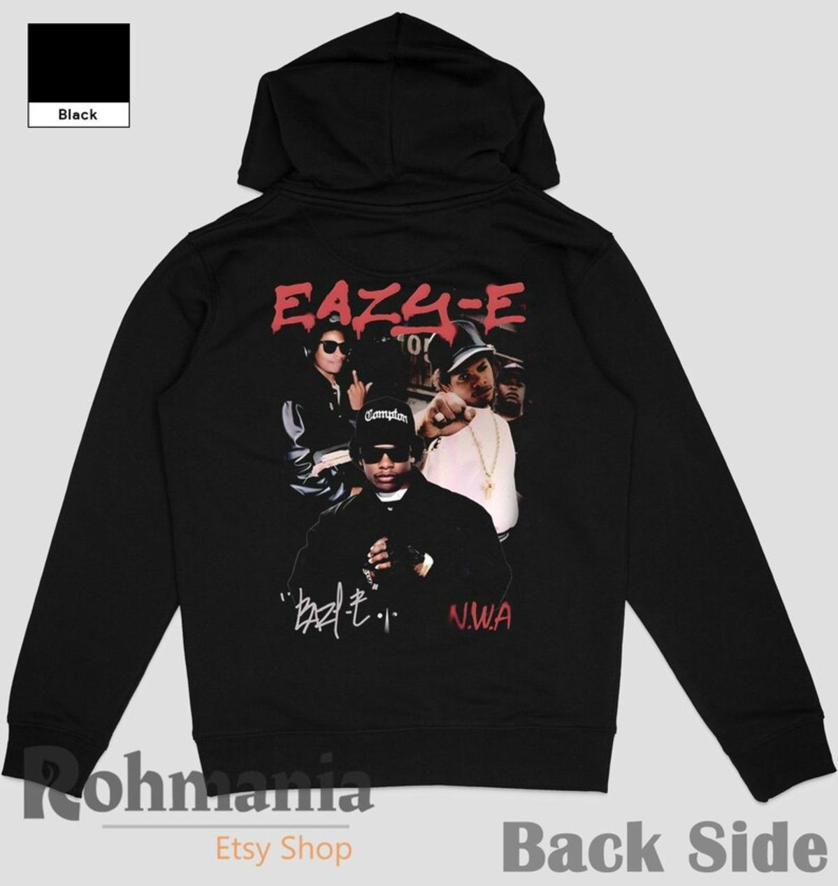 

Eazy E T Shirt 90s Retro Rap Hip Hop Music Graphic Tee Fan Merch Casual Unisex Streetwear Top 4XL