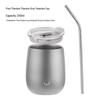 Pure Titanium Double-Layer Coffee Cup: Stylish, Portable, and High-Quality for Home or Outdoor Use.